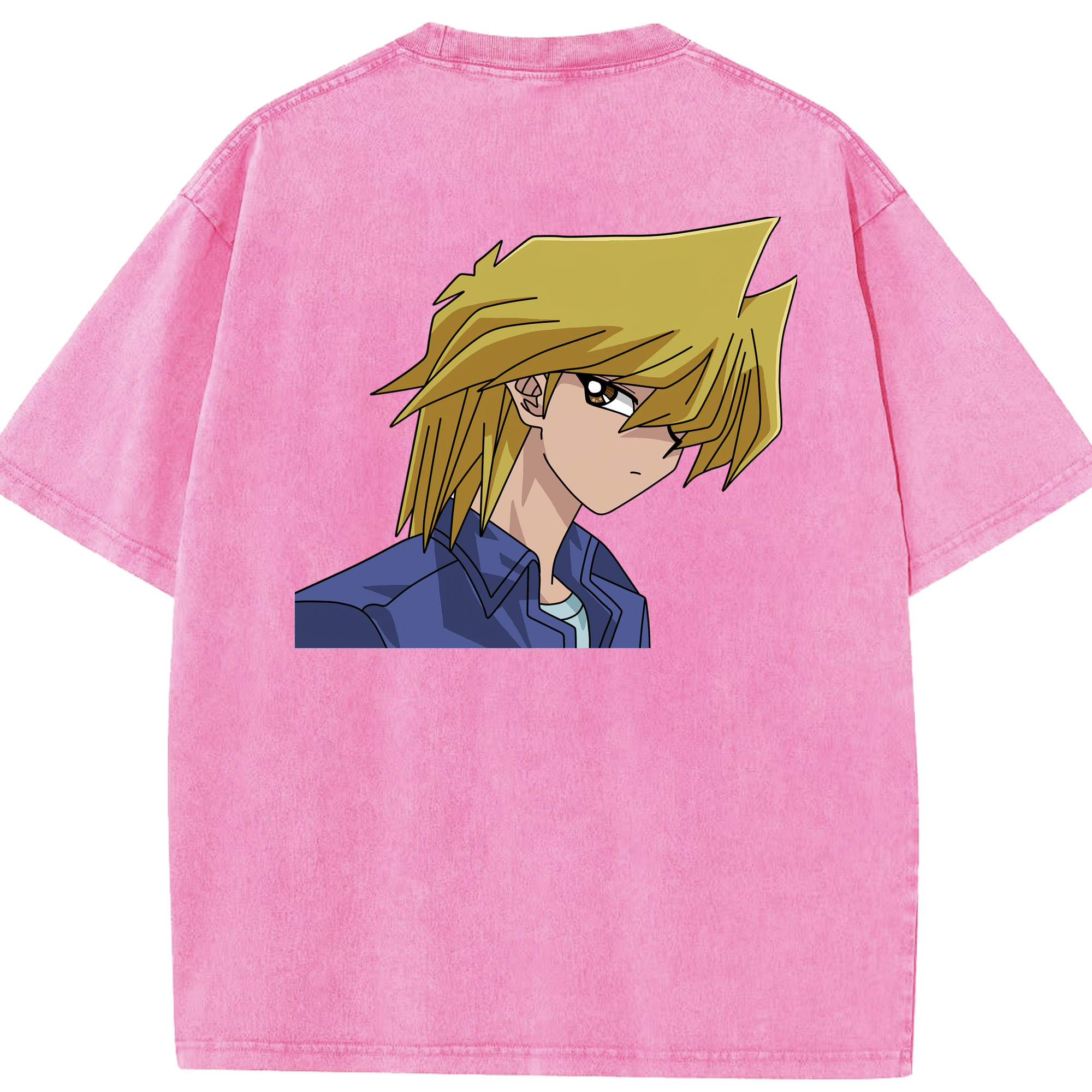 （画像用） 遊☆戯☆王 Yu-Gi-Oh! 綿100% ヴィンテージ風 半袖Tシャツ（背面プリント）